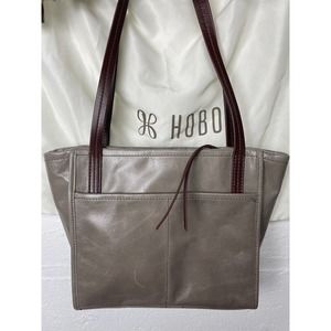 Excellent Hobo International The Original "Chance" Tote Gray Tote Bag Purse